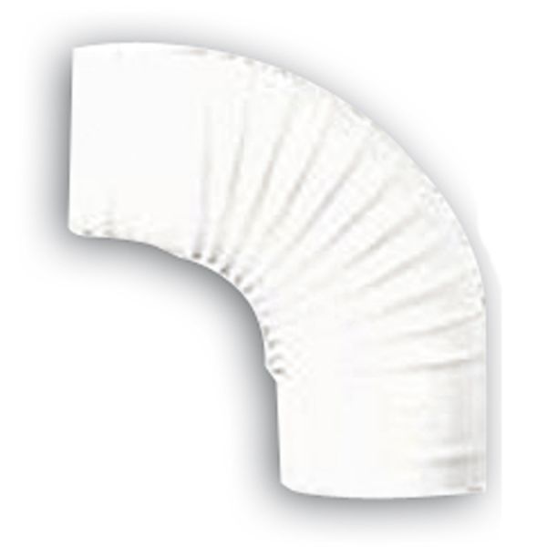 GOMITO 90° Ø 8CM TUBO STUFA BIANCO