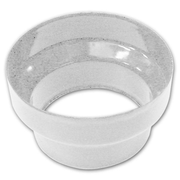 riduzione per tubo stufa bianco