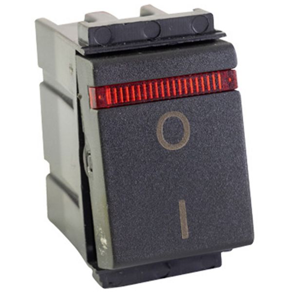 interruttore bipolare con spia linea living 