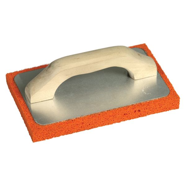frattone in alluminio - base spugna arancio