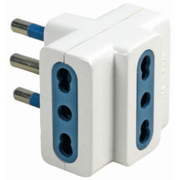 adattatore triplo presa 16a maurer