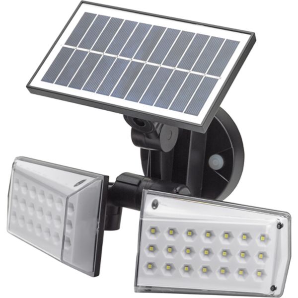 lampada solare con sensore crepuscolare/movimento 42 led maurer