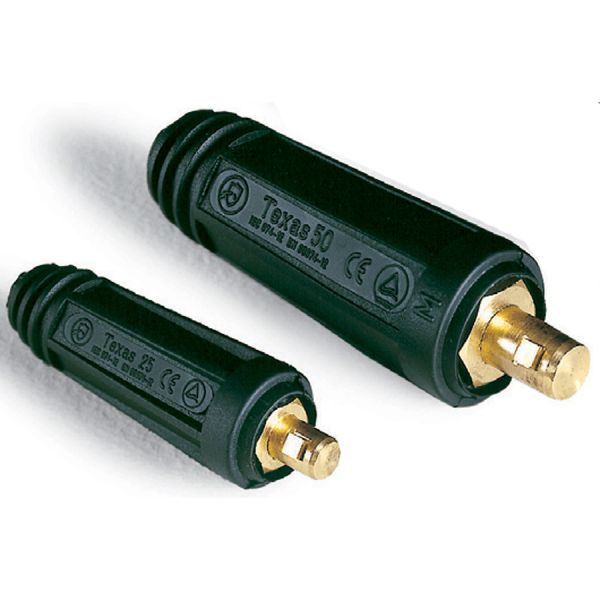 connettore maschio per cavo in rame