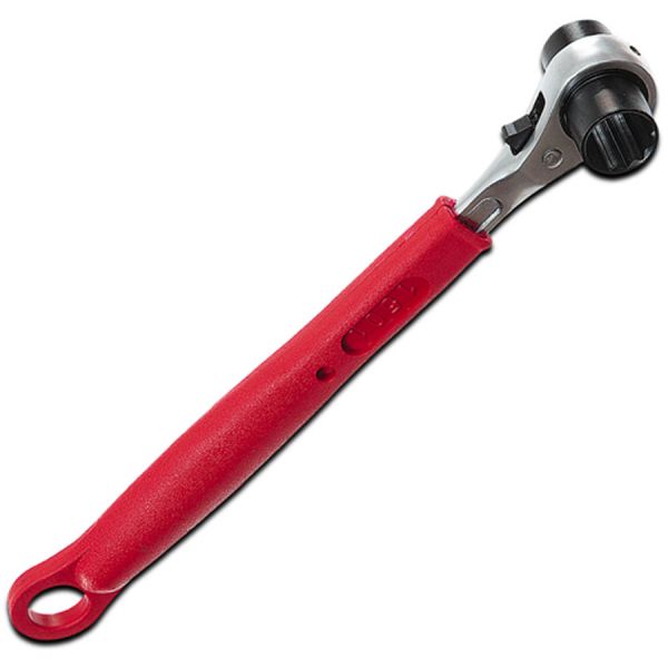CHIAVE X PONTEGGI A CRICCHETTO RIVESTITA PVC 21X22MM