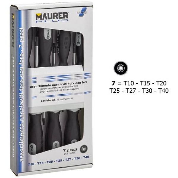 cacciaviti torx serie 7 pz. 