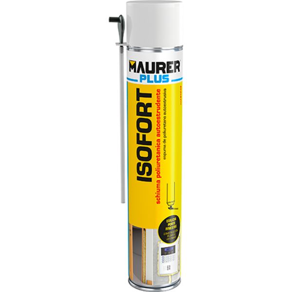 SCHIUMA POLIURETANICA ISOFORT MAURER PLUS 750ML.