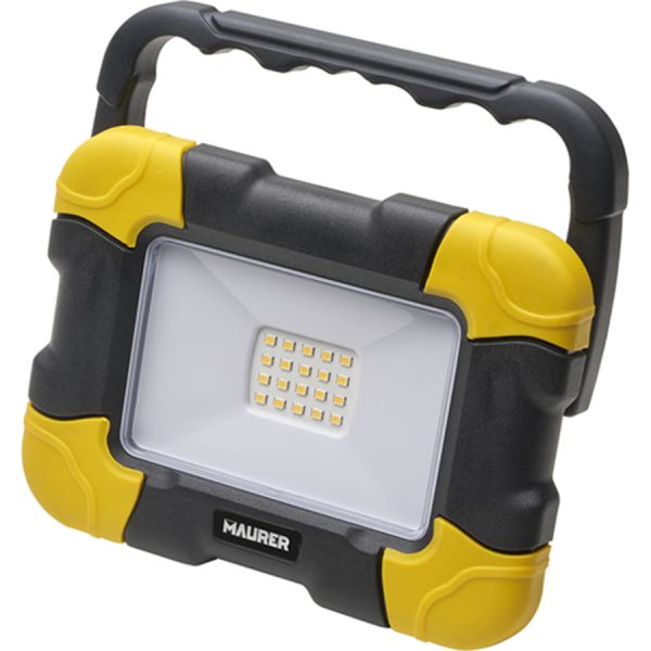 proiettore led ricaricabile 10 w. maurer