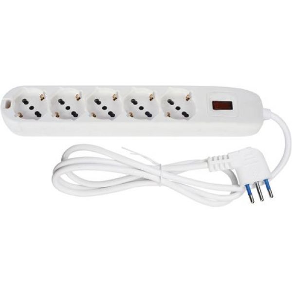 multipresa 5 schuko maurer
