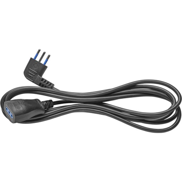 prolunga lineare elettrica nera 