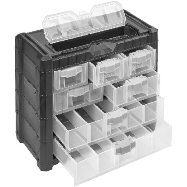 cassetta portautensili con cassetti 