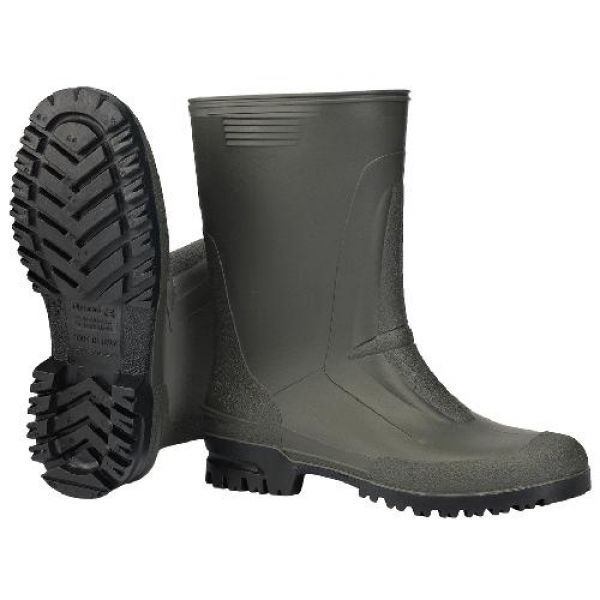 stivali in pvc verde a tronchetto ob e sra papillon*