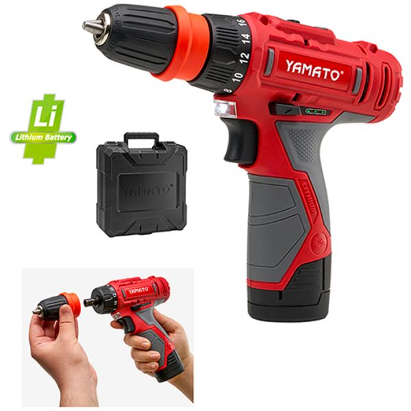 trapano avvitatore a batteria litio 