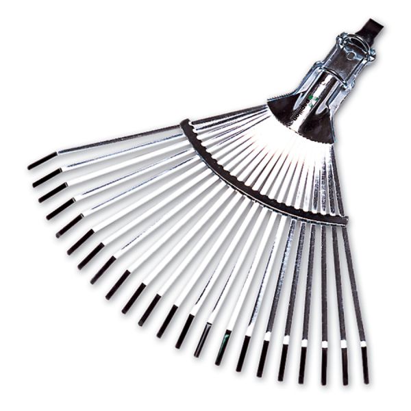 SCOPA GIARDINO REGISTRABILE SENZA MANICO CON MORSETTO PAPILLON