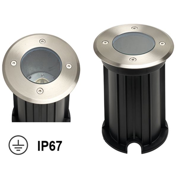 faretto led da giardino calpestabile da incasso papillon