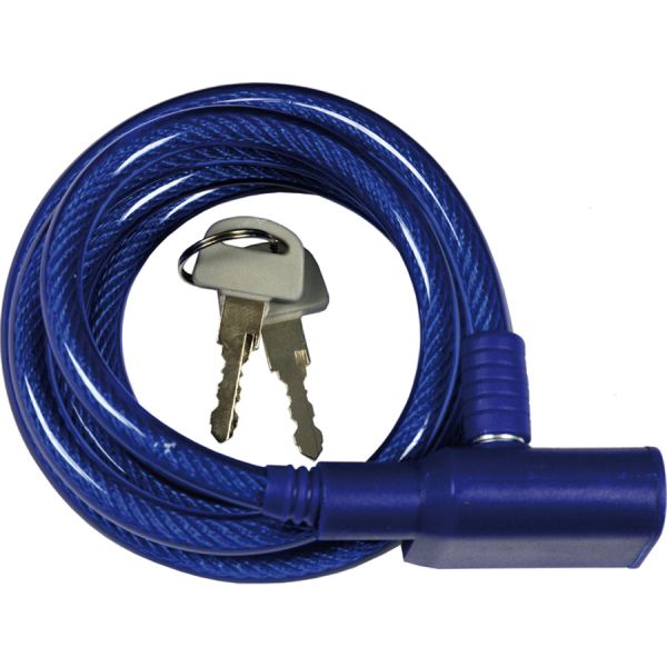 LUCCHETTO CICLI A SPIRALE 150CM  8MM MAURER