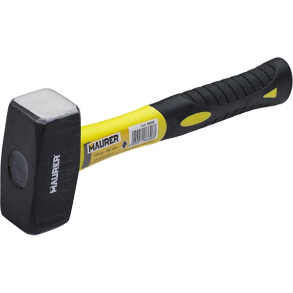 mazzetta per muratore con manico in fibra maurer