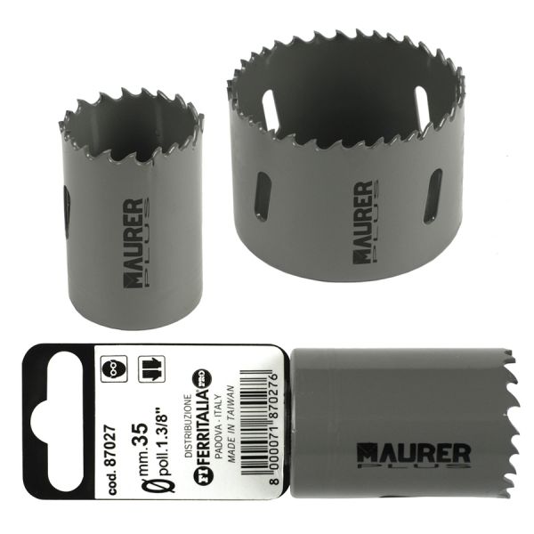 fresa a tazza bimetallica mis. 14-30 maurer plus