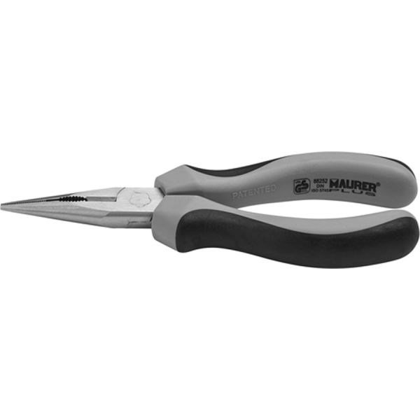 PINZA BECCO LUNGO MAURER PLUS 150MM CV - CF. SU PLACCHETTA