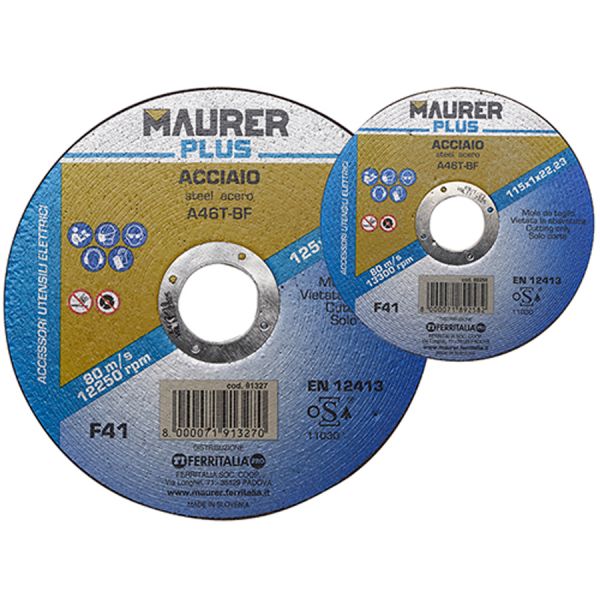 mola abrasiva per ferro maurer plus