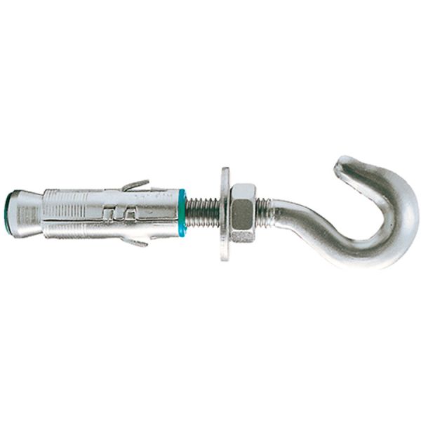 ANCORANTE ACCIAIO C/GANCIO Ø 6X50MM M12X42 TGBMG06