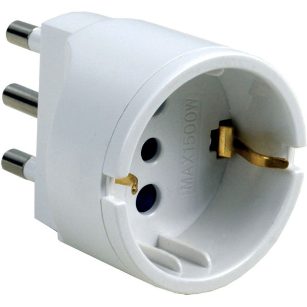 ADATTATORE semplice 10a presa SCHUKO maurer