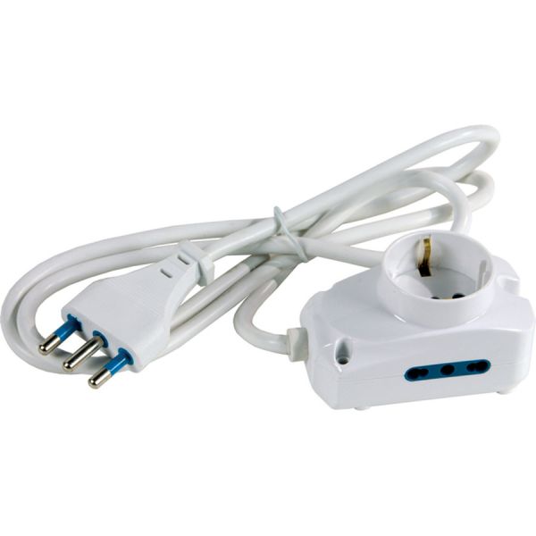 multipresa 1 schuko + 2 bipasso maurer