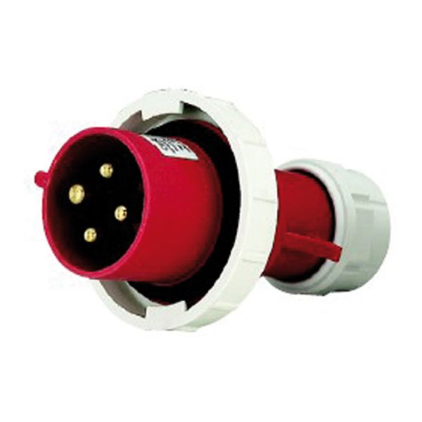 SPINA diritta INDUSTRIALE 3p+t ip 67 rossa maurer PLUS