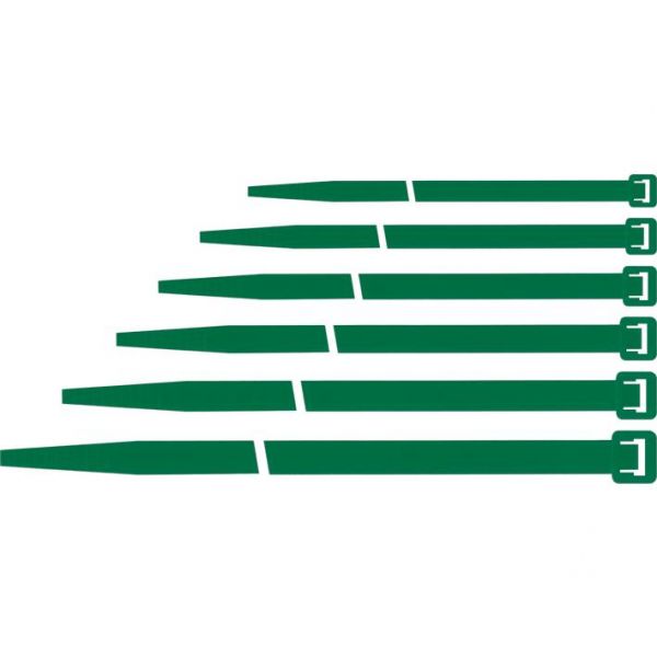 fascetta di cablaggio verde in nylon maurer