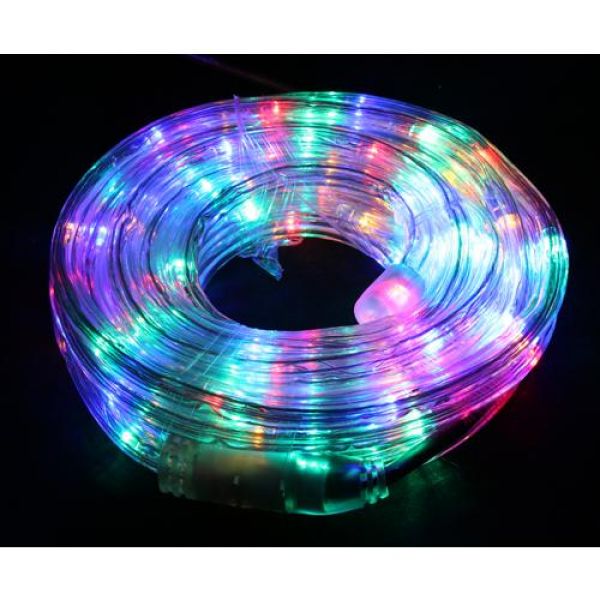 Natale - Tubo Luminoso 240 Led L.multicolor 10mt Int./est. Maurer - Scat