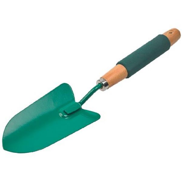 trapiantatore largo manico legno spugna papillon