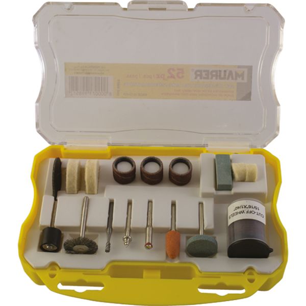 accessori 52 pz. per mini smerigliatrice 