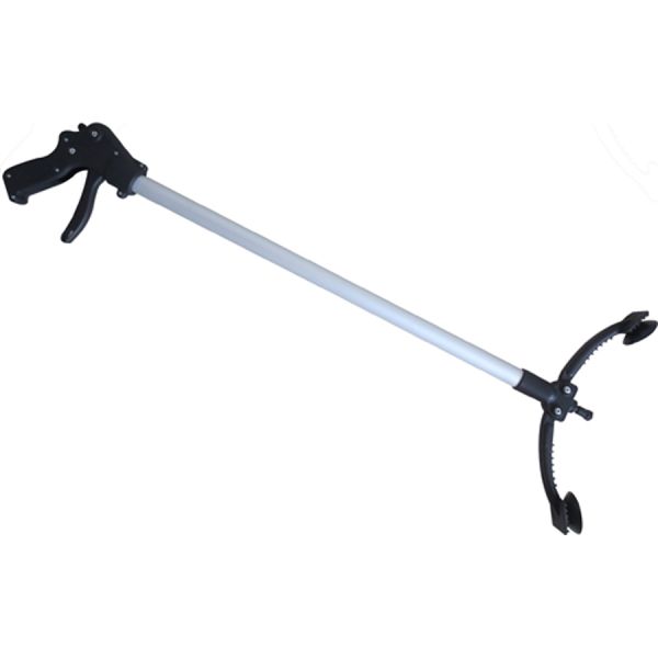 pinza raccogli tutto in alluminio papillon