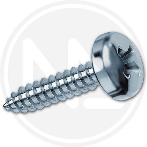 viti per metallo zincate autofilettanti tc cr 2,9 mm.