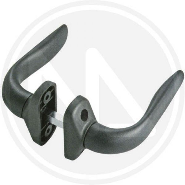 maniglia per infissi in nylon 