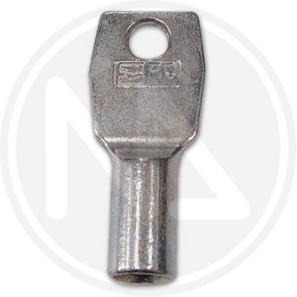 chiave per chiavistello zincata 