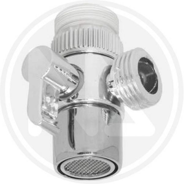 deviatore a cartuccia in plastica per aeratore