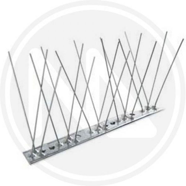 dissuasori per piccioni con base inox