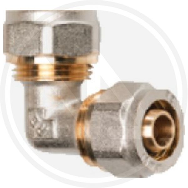 raccordo multistrato curvo doppio art. 392/g