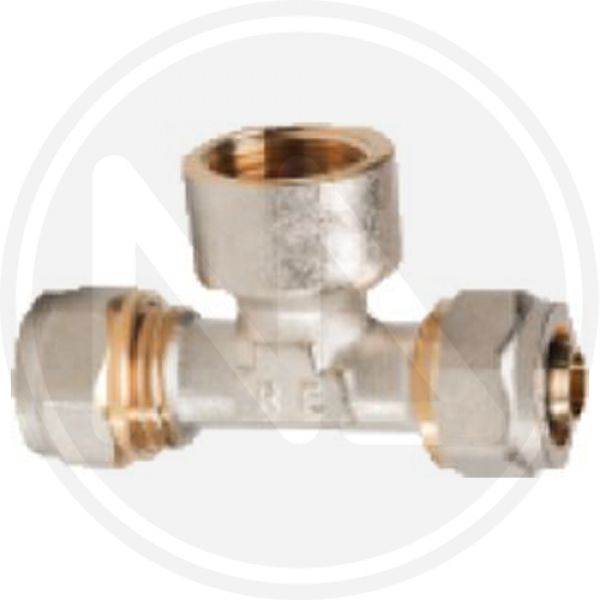 raccordo multistrato tee femmina art. 392/d