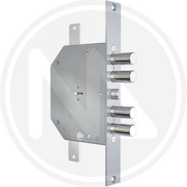 serratura da infilare a doppia mappa 