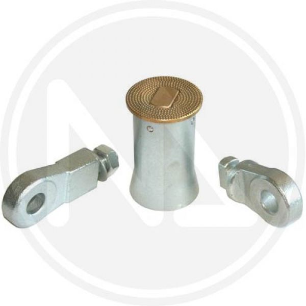 gruppo fissaggio lucchetto per serranda 