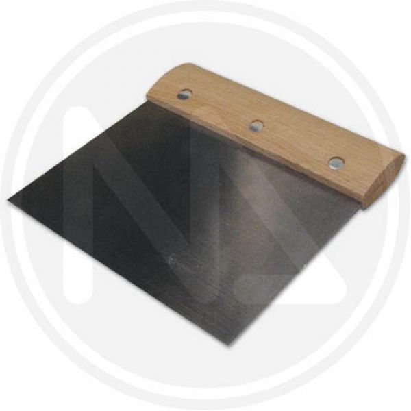 spatola per soffitti manico piatto in legno 
