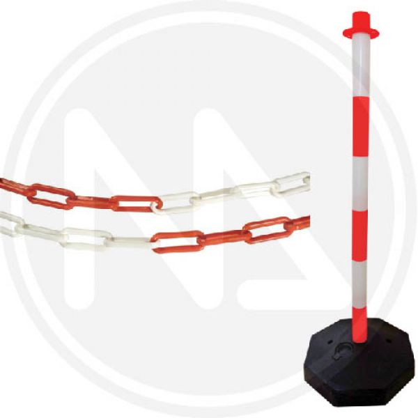 colonnina segnaletica base in pvc