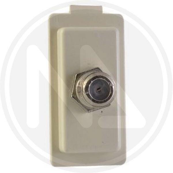 presa sat-tv coassiale tipo f linea magic 