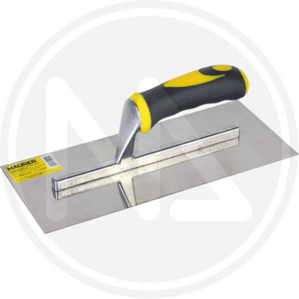 frattone in acciaio inox manico in gomma maurer