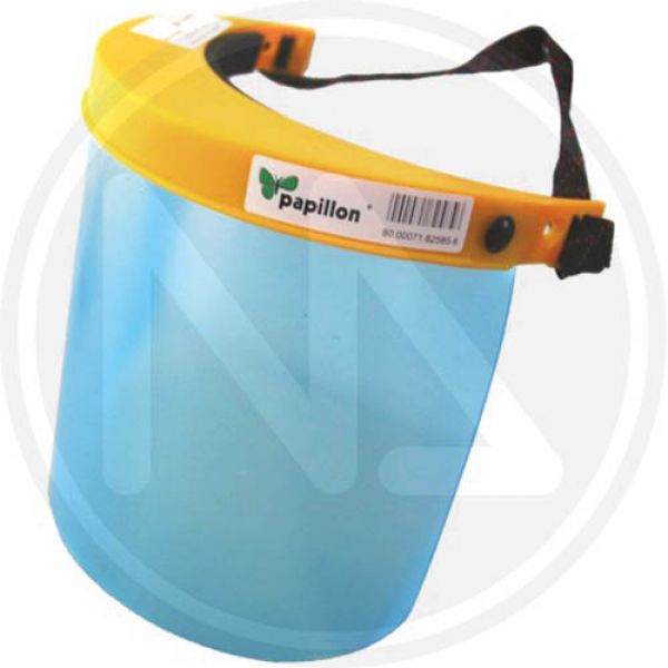 visiera protettiva fissa in policarbonato papillon