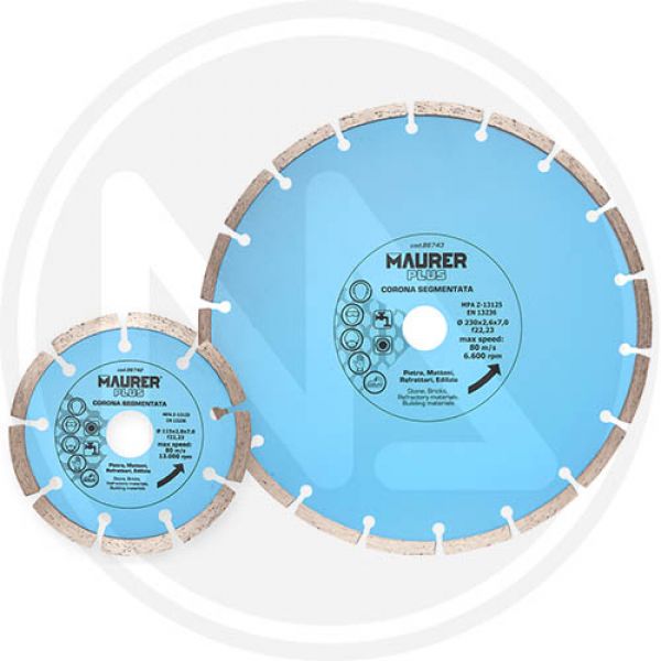 disco diamantato corona segmentata (ex 86742-86743) maurer plus