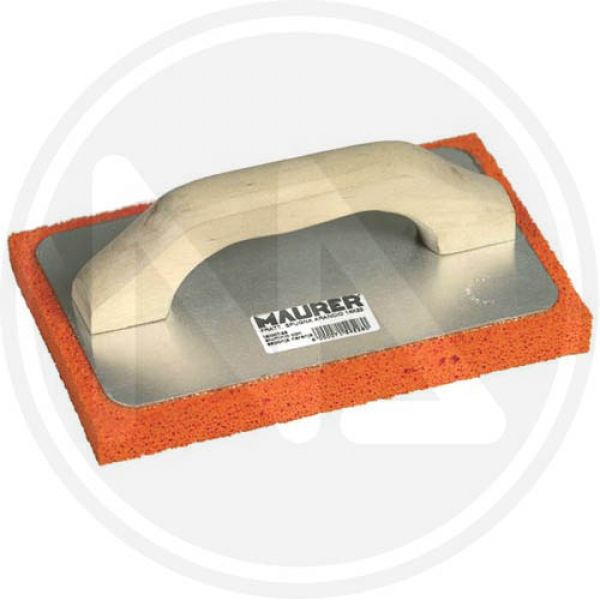 frattone in alluminio - base spugna arancio maurer