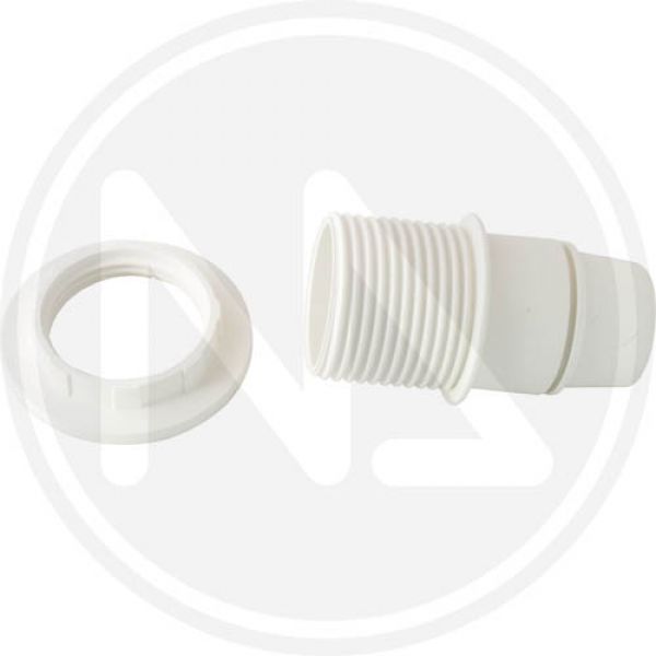 portalampada con filetto parziale e ghiera maurer