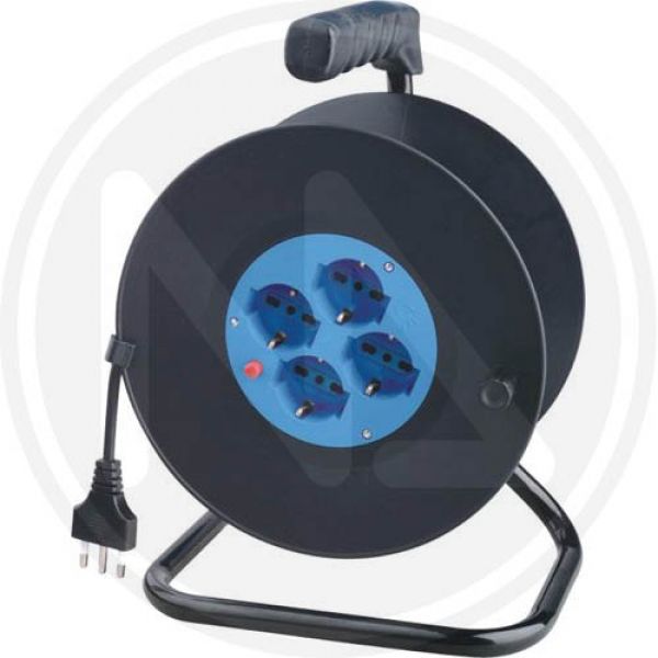 avvolgicavo elettrico civile 25 mt. maurer